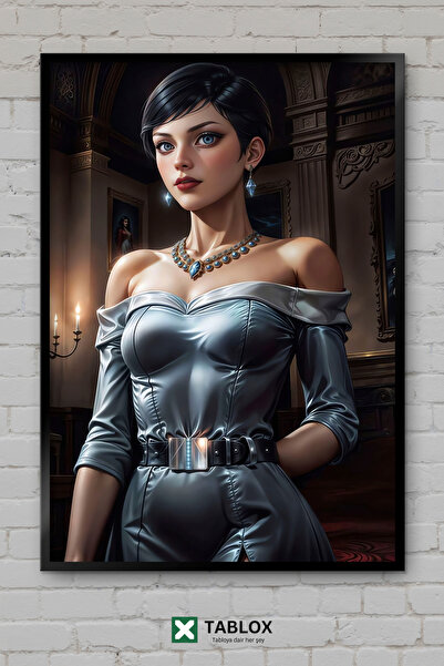 tablomaxtbx Delilah Mortimer Character Art Poster Illustration Frame Appearan...