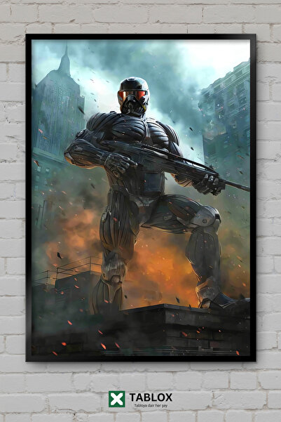 tablomaxtbx Παιχνίδι βιντεοπαιχνιδιών Crysis, Αφίσα δράσης επιστημονικής φαντ...
