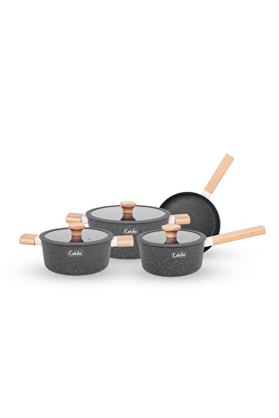 caldo Caldro 7-Piece Pots and Pans Set with Coating