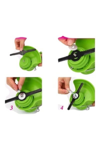 E-ANAMAG Set de 10 lame de tuns pentru gazon