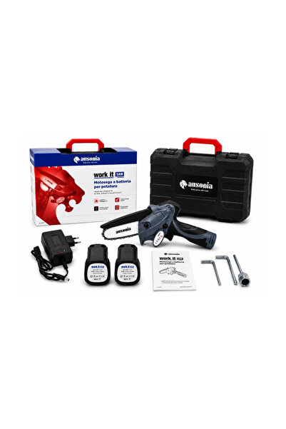 Ausonia Αλυσοπρίονο Μπαταρίας Work It Saw (16.8V / 2.6Ah) - 31705 (Με 2 Μπατα...