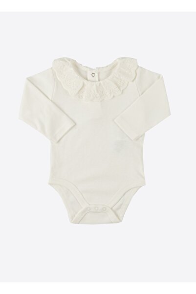 kitikate Organil Amelia Long Sleeve Body Ecru
