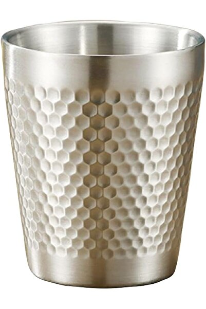 HOOPZOZA Cup of Hobzuza, Stainless Steel, 300 Ml, Silver, Double Wall Insulat...