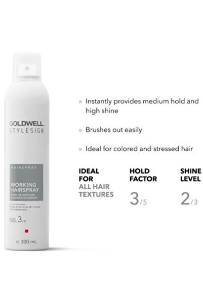 GOLDWELL Fixativ de păr StyleSign Working Hairspray 500 ml