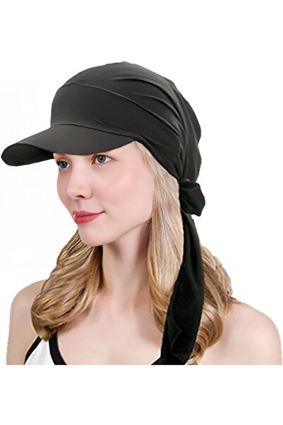 AZONEE Chemo Cap with Brim, Turban Head Scarf for Women Sun Protection Baseba...