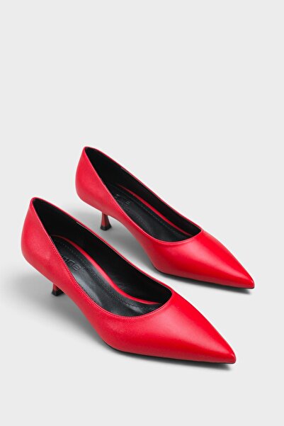 Capone Outfitters Yolanda Short Heeled Stiletto Shoes