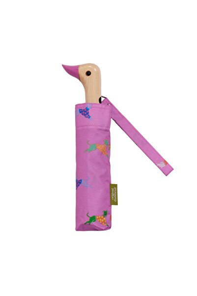 Original Duckhead Duck Kompakt Şemsiye Dogs in Pink