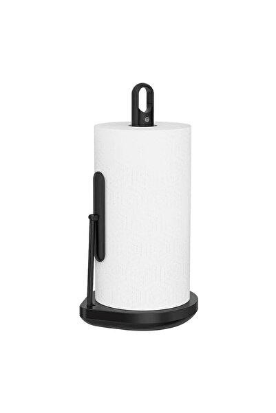 Simplehuman Paper towel roll holder with spray pump, 38.1 cm, Black -