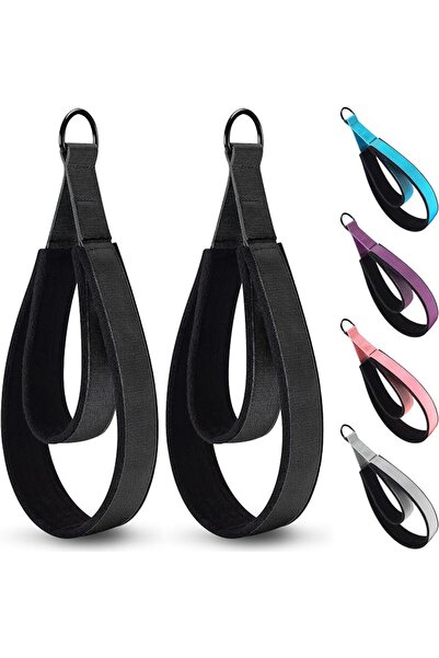 GENERAL 2PCS Pilates Strap, Pilates Double Loop Strap, Comfortable Enhanced T...