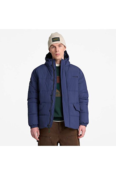 Timberland Frostbreak Dwr Synthetic Puffer Jacket Men's Navy Blue Jacket