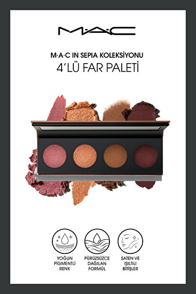 M.A.C In Sepia Koleksiyonu: 4'lü Far Paleti