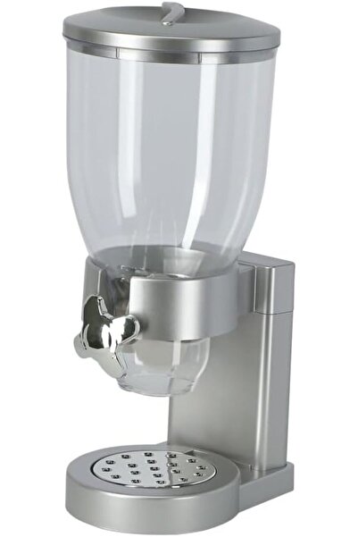 Felli Cereal Dispenser Silver and Clear 3 Liter PCD1-S
