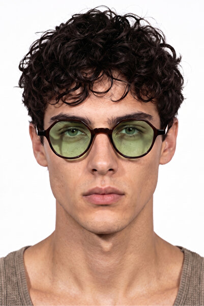 Bilge Karga Paula Brown Olive Men's Sunglasses