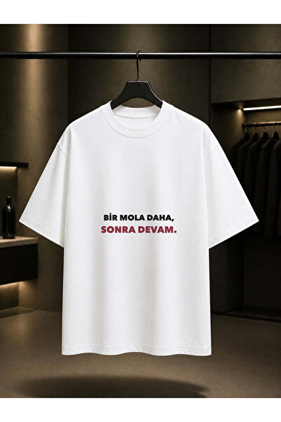 fame-stoned One More Break, Then Continue Written Printed Unisex 100% Cotton ...