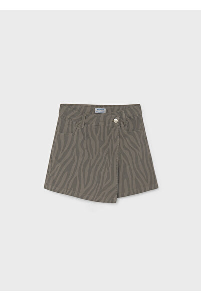 MAYORAL Girl's Shorts Skirt Chocalate 7934