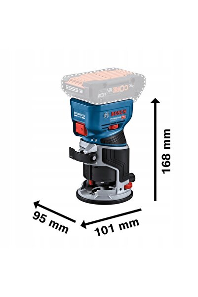 Bosch Frezarka Professional GKF 18V-8 06016C2003