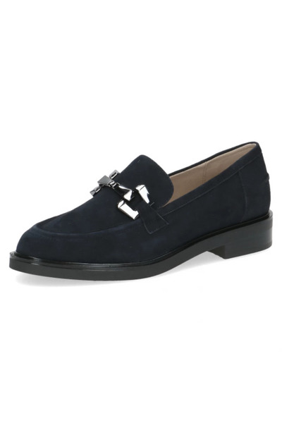 Caprice pantofi din piele 9-24200-41-857 bleumarin