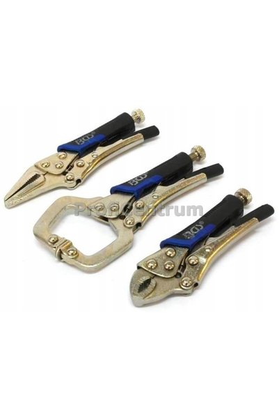 BGS technic Clești auto-strângători MORS MORSA, set 3 bucăți, BGS