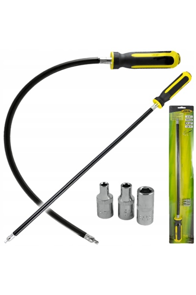 JBM Șurubelniță flexibilă cu biți 4-5-7mm, FLEXIBLE D.53575
