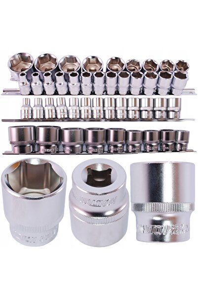Honiton Capete tubulare lungi 1/2 " 8-32 mm 20 bucăți