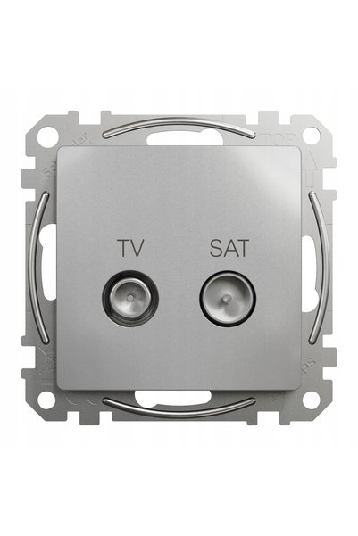 Schneider Electric Sedna Design priză terminală TV/SAT 4dB argintiu