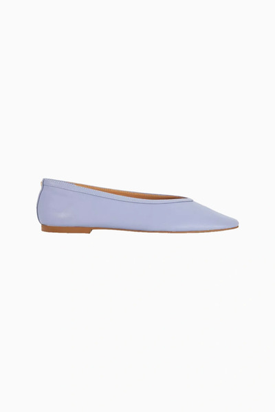 dune Hetta 100% Leather Round Toe Women's Ballerina Shoes