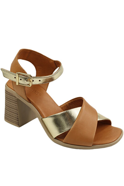 Anna Viotti Sandale dama piele naturala D58 3039-cognac-38