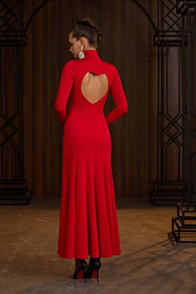NOK İSTANBUL The Icon Heart Gown Red