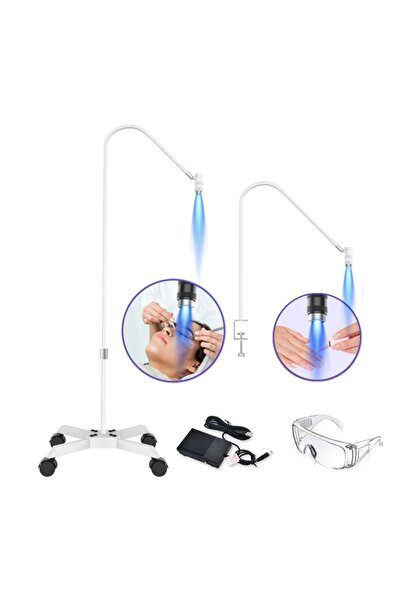 OEM Lampă LED UV reglabilă de 6W pentru întărirea adezivului, uscător cu peda...