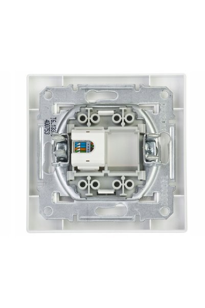 Schneider Electric Priză de calculator Asfora RJ45 cat.6 UTP albă EPH4700121