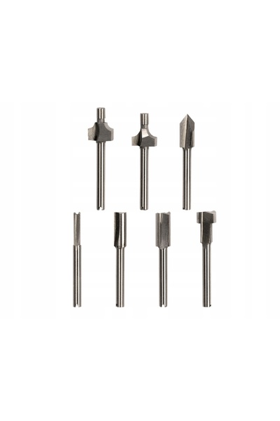 Dremel Set de 7 cuțite 660 în cutie de lemn