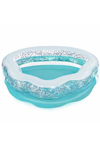 BESTWAY Piscina gonflabilă Sparkle Shell 52489 150 x 127 x 43 cm