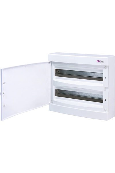 ETI Polam Cutie de distribuție 2x18 uși albă ECT 2x18PO-s 001101086 ETI