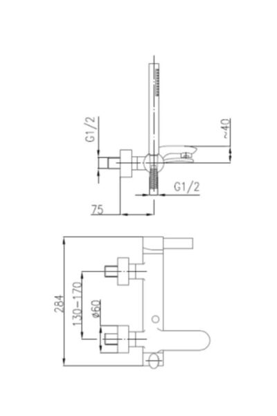 KFA Armatura Malachit 4406-510-00 Spray crom pentru baterii