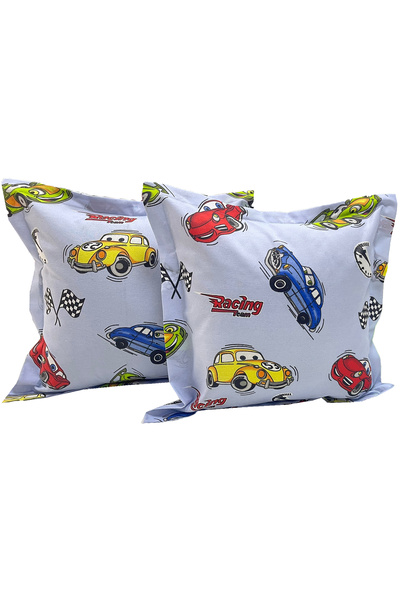 Liz Line Set doua huse de perna pentru copii, 40X40cm, din bumbac, diverse cu...