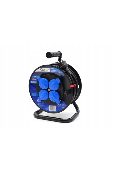 GEKO Cablu prelungitor electric pentru tobe 25m IP44 g17504