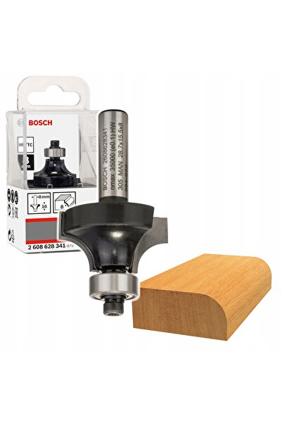 Bosch 8*28.7*53MM freză cu capăt rotunjit cu rulment