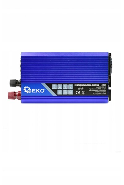 GEKO CONVERTOR DE TENSIUNE 24V / 230V 500/1000W SINUSOIDAL
