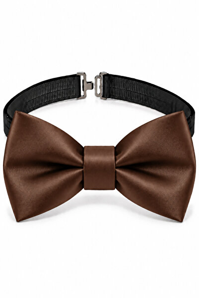 ELROZO Adult Classic Satin Bow Tie