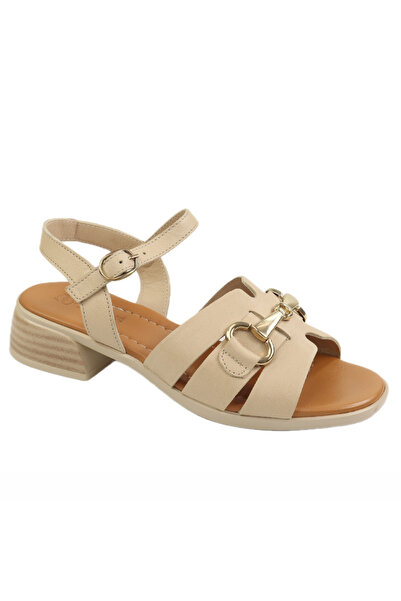 Anna Viotti Sandale dama piele naturala D42 1020-bej-37
