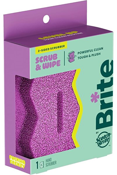 Scotch Brite برايت من سكوتش-برايت ™   فرشاة تنظيف ومسح BRSW-PI-6، عبوة واحدة