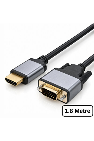 Alfais 6101 HDMI To VGA Görüntü Çevirici Dönüştürücü Adaptör Monitör Uydu Tv ...
