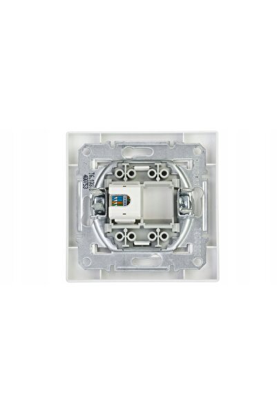 Schneider Electric ASFORA Priză unică pentru computer RJ45 cat.5e alb EPH4300121