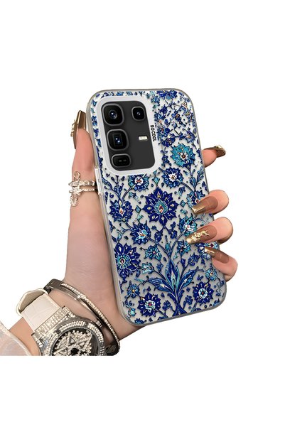Hontinga حافظة هاتف من السيليكون الصلب متوافقة مع هاتف Infinix Note 50 Pro Pl...