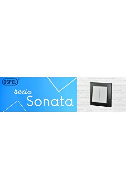 OSPEL SONATA RTV-SAT priză terminală SILVER GPA-RS/m/38