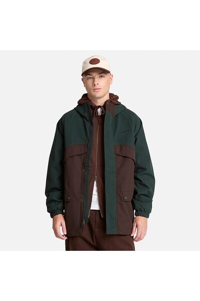 Timberland Wp Archive Inspired Shell Parka Men's Green Jacket