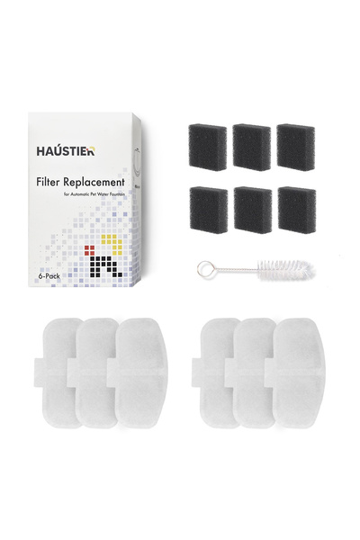 Haustier WF014 Otomatik Kedi Su Sebili - Filtre Seti 6 Adet