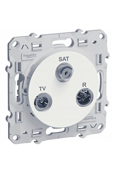 Schneider Electric Terminal ODACE R/TV/SAT alb S52D460 Schneider