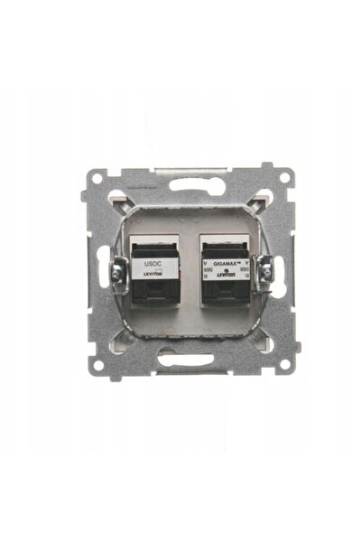 Kontakt-Simon Simon 54 priză de calculator RJ45 categoria 5e + RJ12 bronz mat...