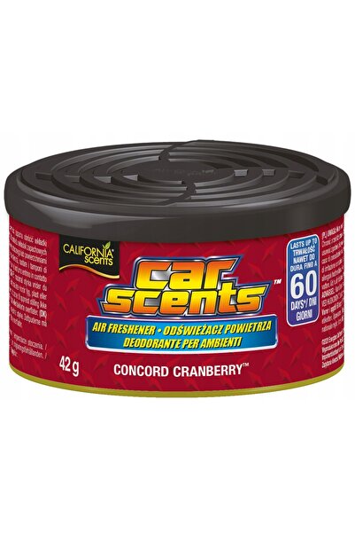 California Scents 3x odorizant auto CALIFORNIA CAR SCENTS Concord Cranberry